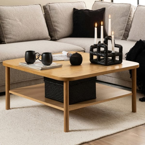 Furniture To Go Banbury Square Coffee Table in Oak