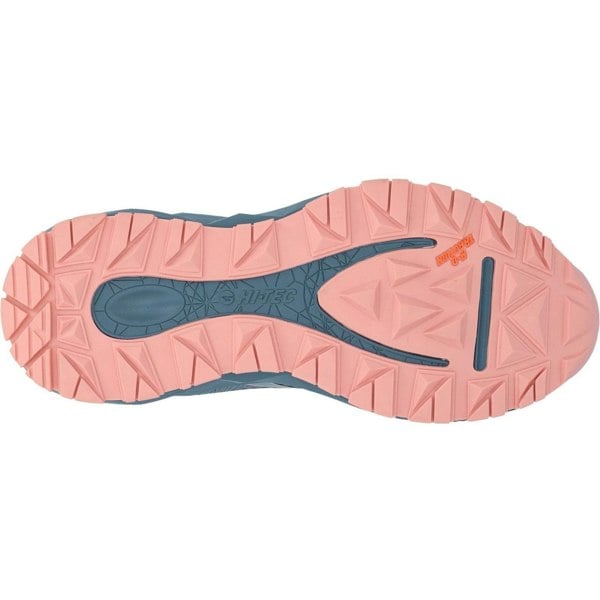 Hi-Tec Geo Nakuru Polyester Women's Flintstone/Coral Hiking Boots