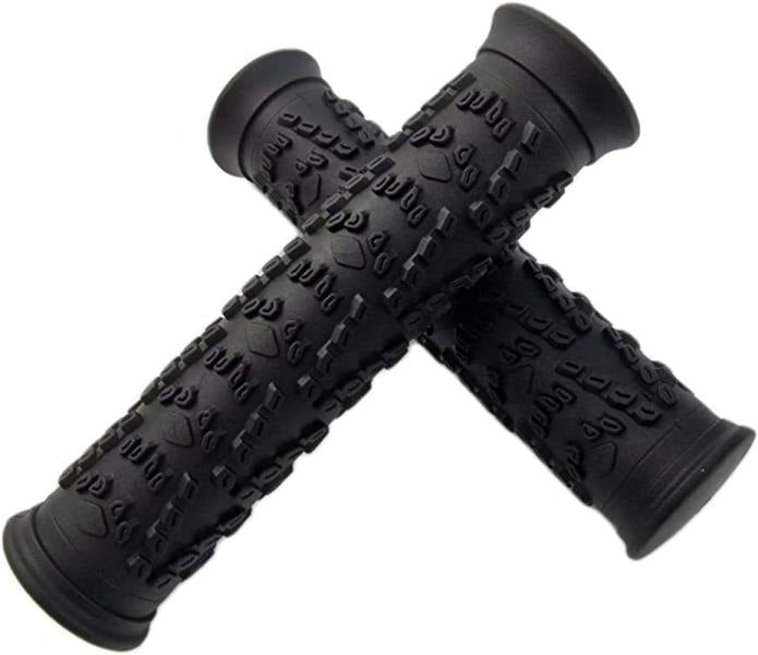 Awe Sport Direct CT 125mm High Quality Rubber Non-Slip MTB/BMX Bike Grips Black