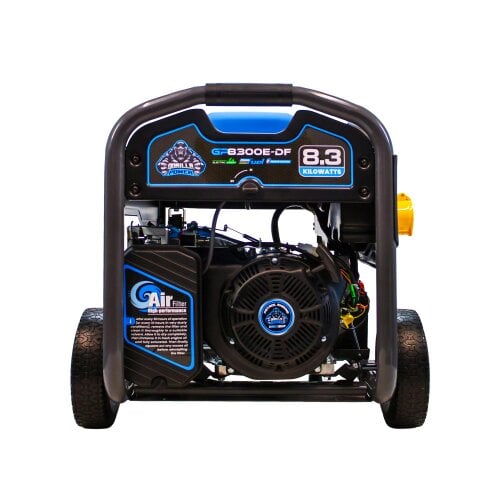 Equip2clean Grade A - Gorilla Power 8300W Dual-Fuel Generator with Electric Start - GP8300E-DF - High-Capacity & Reliable Power