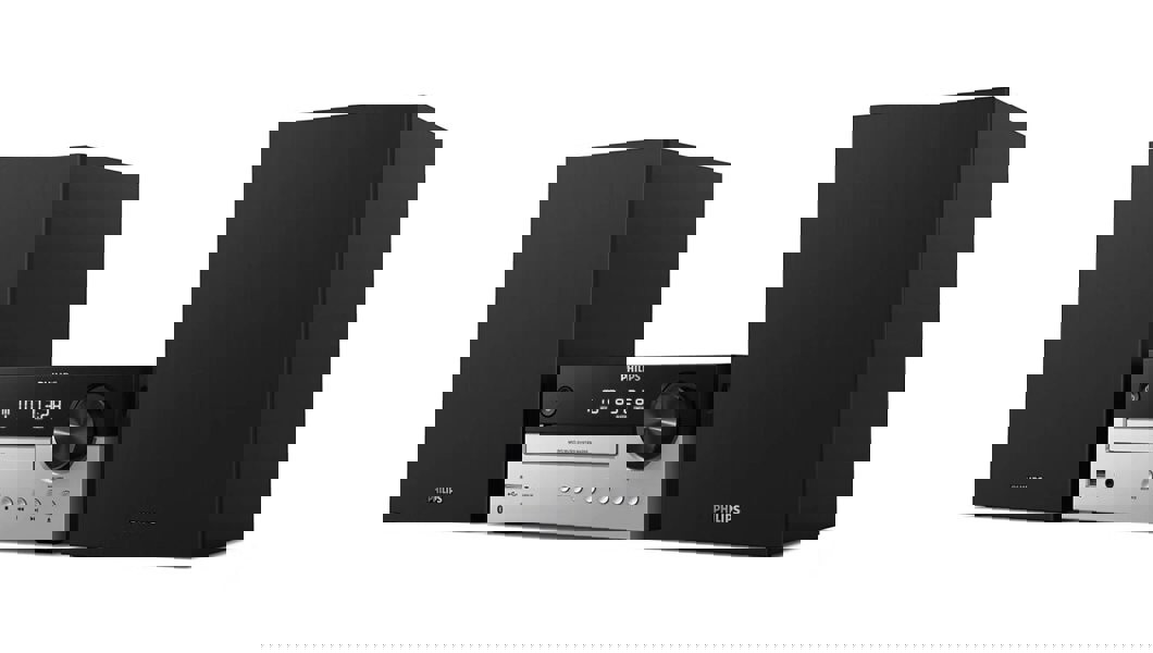 Philips TAM4205-12 BTMicro 60W Hi-Fi Music System, CD/MP3, USB Port - Free Gift RRP £15!