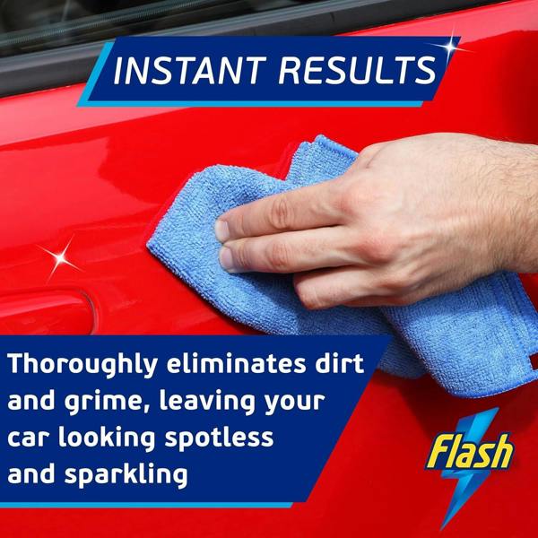 FLASH All-Purpose Exterior Car Cleaner Spray Safe for All Surfaces 500ml