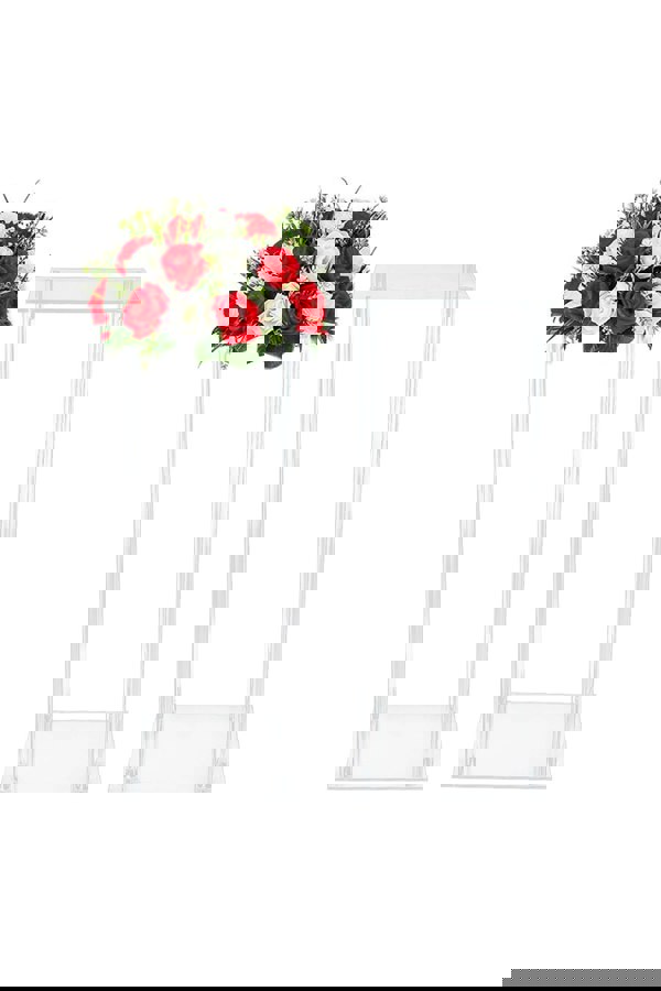 Living and Home Acrylic Wedding Center Flower Rack