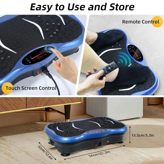 Havendro Power Vibration Plate Exercise Body Shaker Massager Vibrating Machine Platform