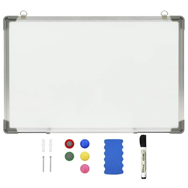 Berkfield Magnetic Dry-erase Whiteboard White 60x40 cm Steel