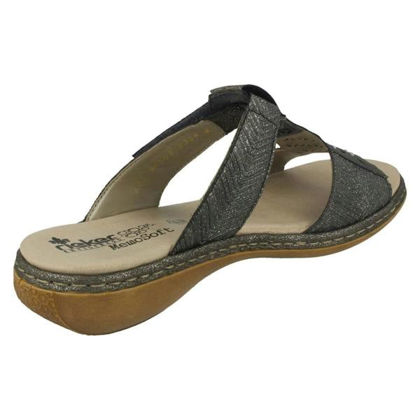 Rieker Ladies Rieker Diamante Cut Out Sandal 65950