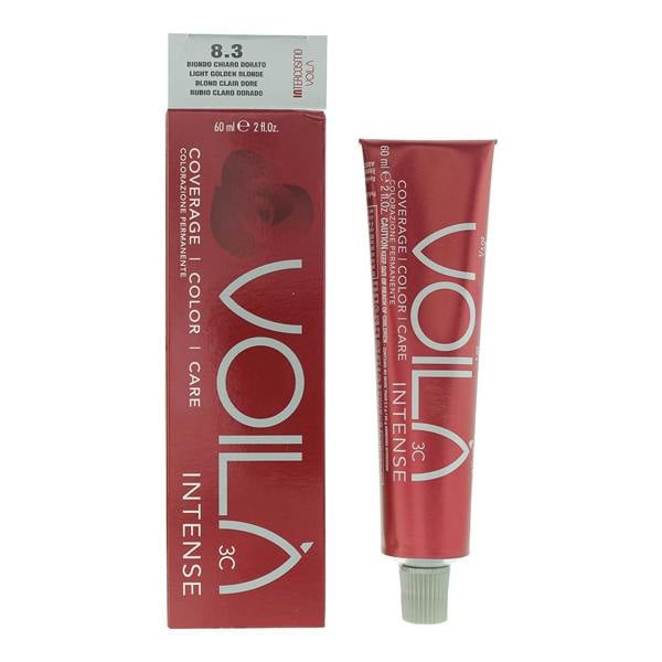 Intercosmo Voila 3C Hair Colour 60ml - 8.3 Light Golden Blonde