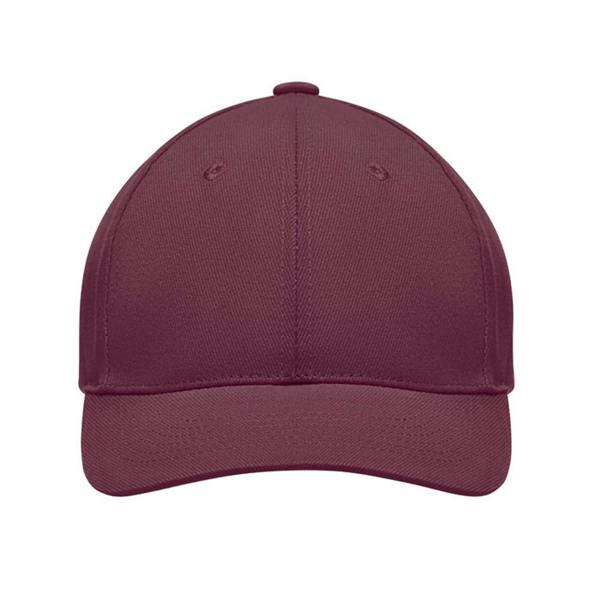 MidOcean Tekapo Heavy Brushed Cotton Baseball Cap - Burgundy - 