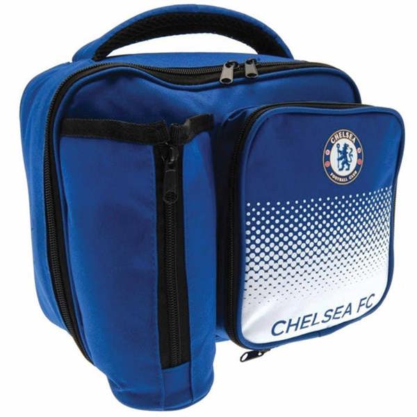 Chelsea FC Lunch Bag With Bottle Holder, Lunch Accessories, Sports, Gift
