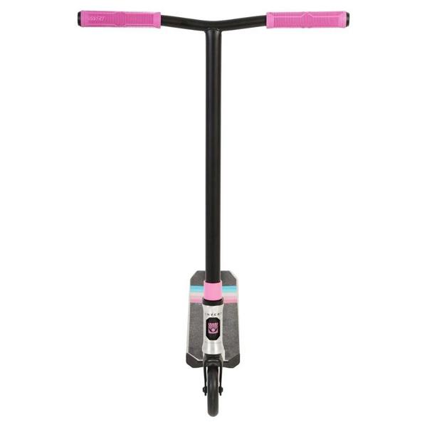 Invert Supreme 2.5-8-13 Kids Stunt Scooter - Silver/Black/Pink