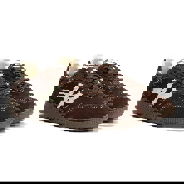 Pompeii Elan Sala Suede Men's Ecru/Biscuit Trainers