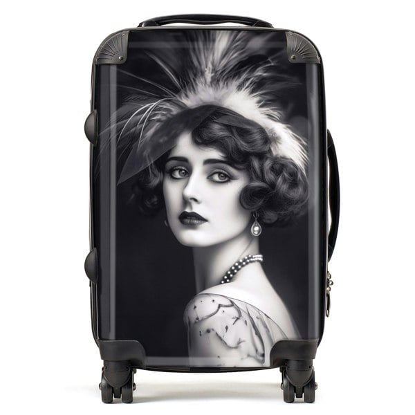 Warren Reed Glamorous Edwardian Showgirl Suitcase