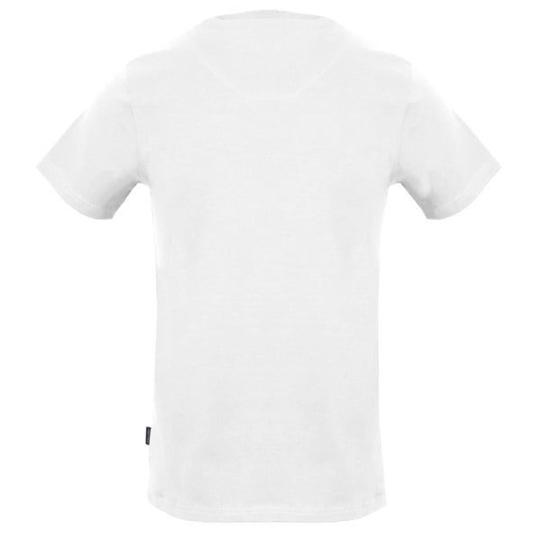 Aquascutum Block Aldis Logo T-Shirt - White