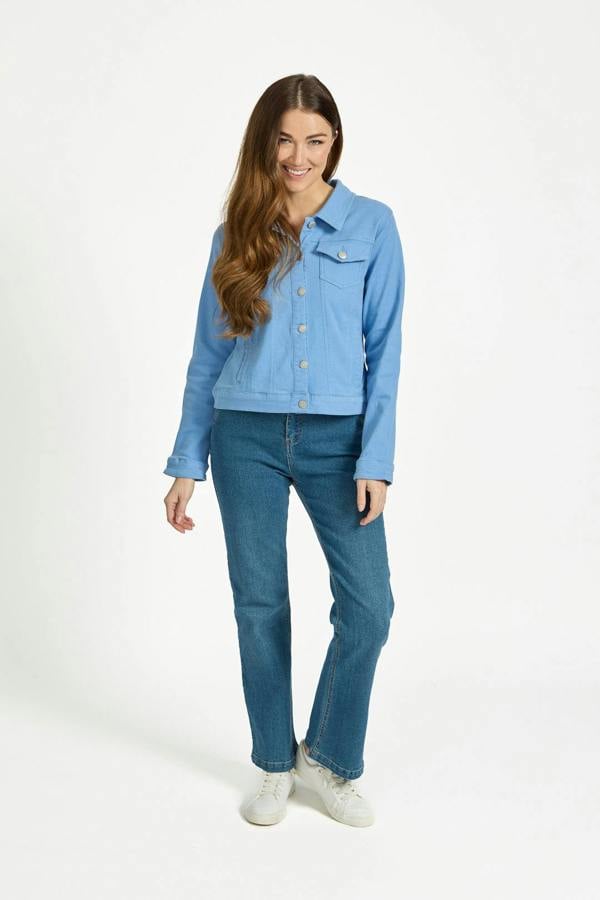 Mudflower Coloured Denim Jacket