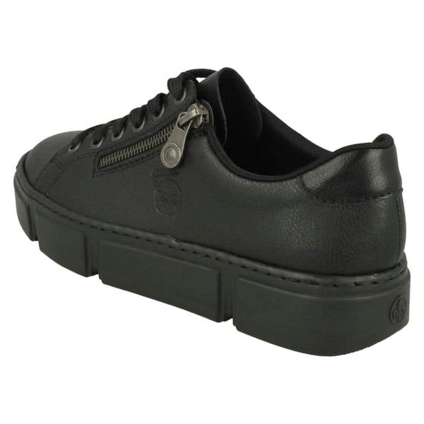 Rieker Ladies Sneakers By Rieker Lace Up Trainers N59L1