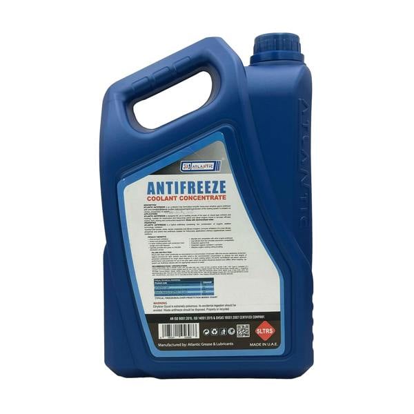 Atlantic Blue Antifreeze Coolant Concentrate HOAT Ethylene Glycol ASTM D3306 BS 6580