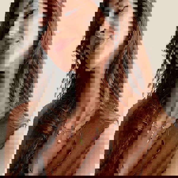 THOMAS SABO Avocado Enamel Pendant Charm 2214-691-7