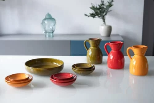 Verano Spanish Ceramics Set Of 3 Rustiqua 15Cm Dipping Dishes