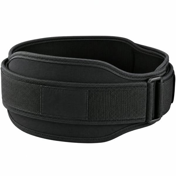ATEK Small Neoprene Weight Lifting Belt Adjustable Gym Back Support Black