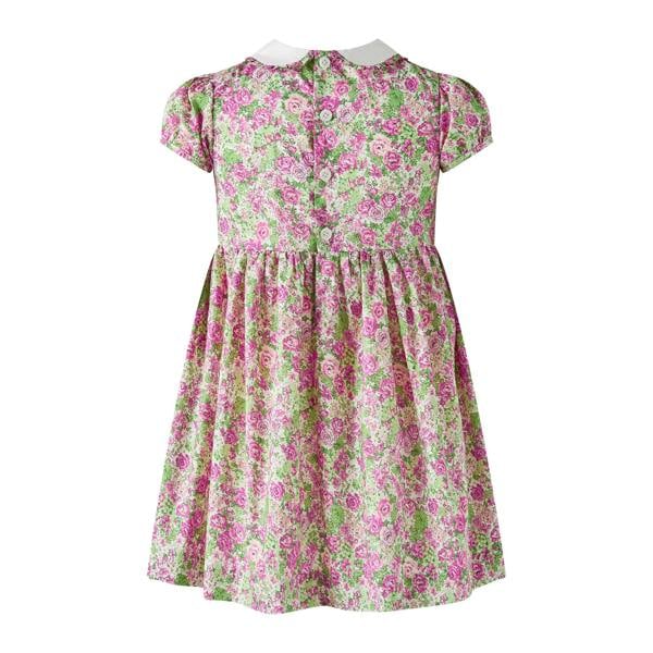 Rachel Riley Vintage Rose Smocked Dress