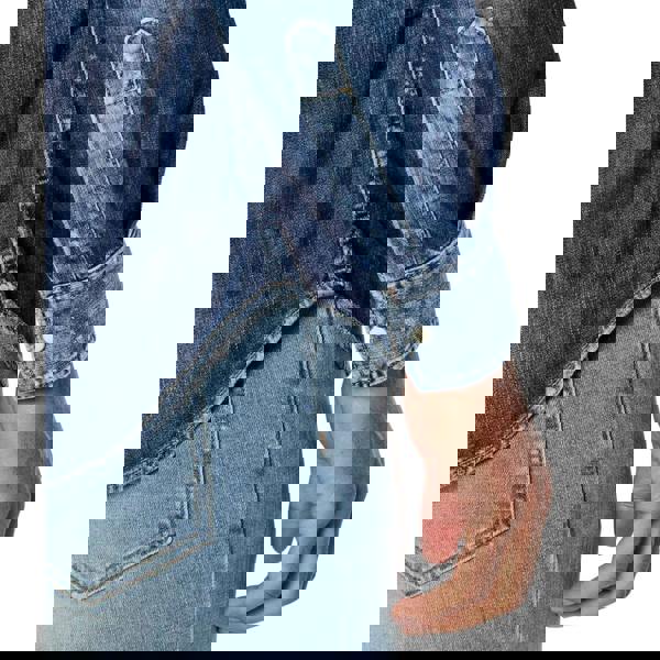 Dsquared2 Cool Guy Western Shirt Navy Blue W34