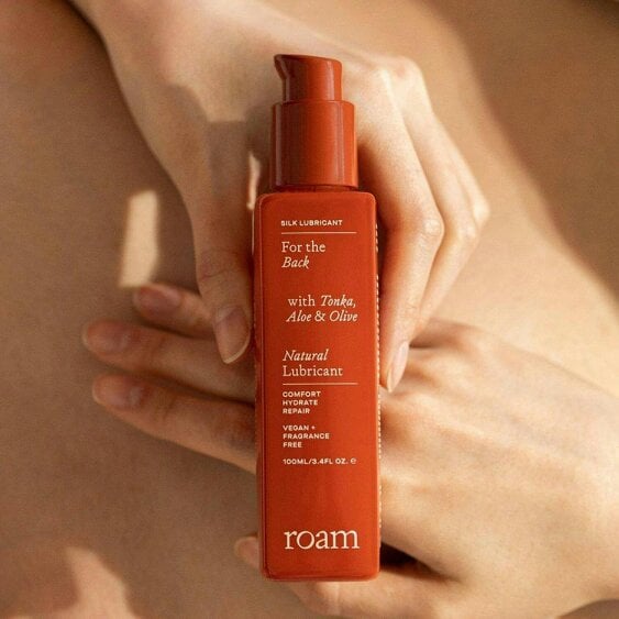 Roam Back Lube for Anal Sex - Natural & Vegan Water Based - 2 Pack, 2 x 100ml