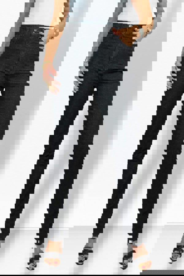 Paulo Due Womens Classic Straight Leg Denim Jeans