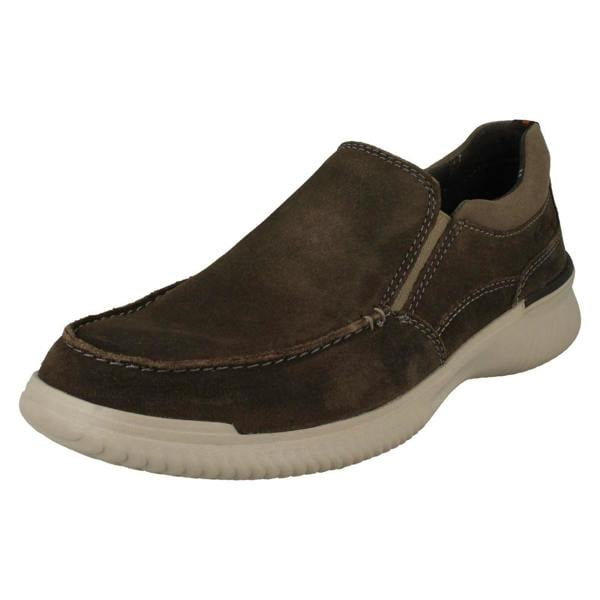 Clarks Mens Clarks Contoured Comfort Slip On Shoes Donaway Free