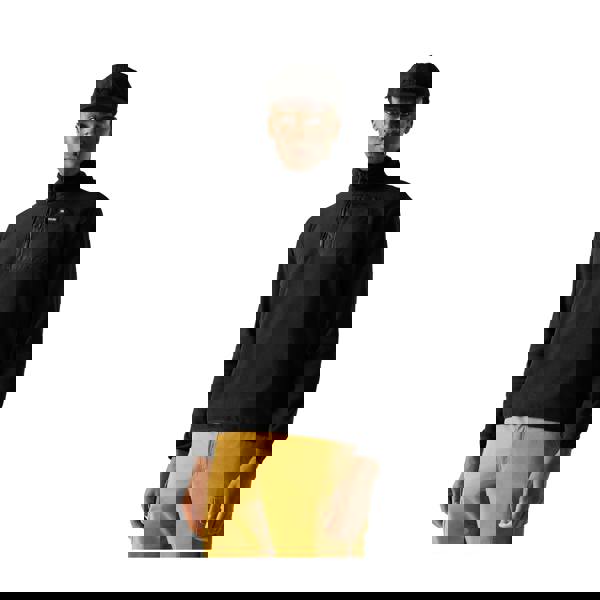 Regatta Mens Frankie Quarter Zip Fleece - Black