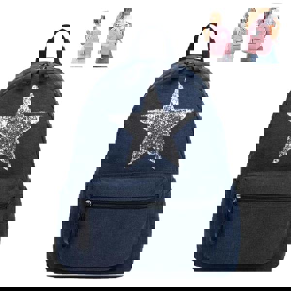 Love EMVY Staremvy Glitter Star Everyday Backpack