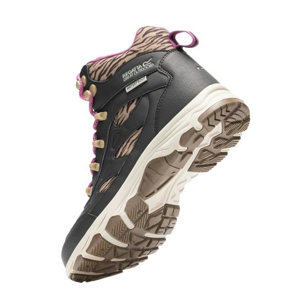 Regatta Womens/Ladies Vendora Zebra Walking Boots - Dark Chocolate - 