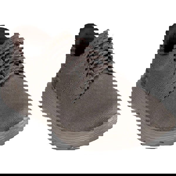 Skechers Garza Clive Cotton Men's Dark Taupe Lace-Up Shoes