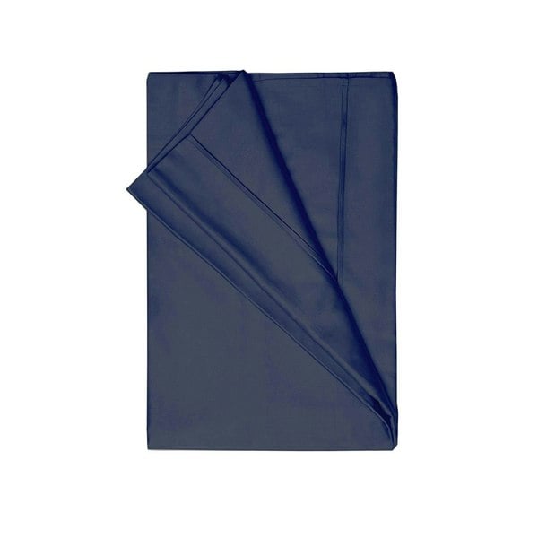 Belledorm 200 Thread Count Egyptian Cotton Flat Sheet - Navy