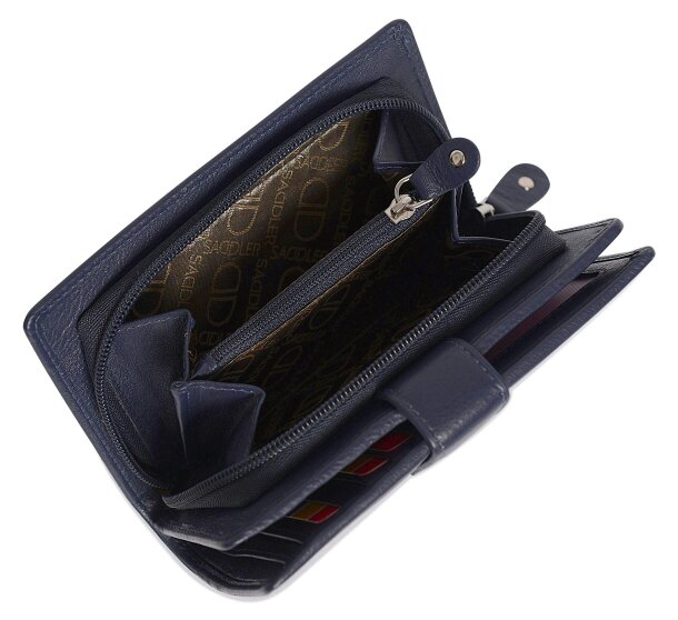 SADDLER Mid-Size Leather Purse Wallet  "Holly" – Handmade by Saddler | RFID Protected & Gift Boxed
