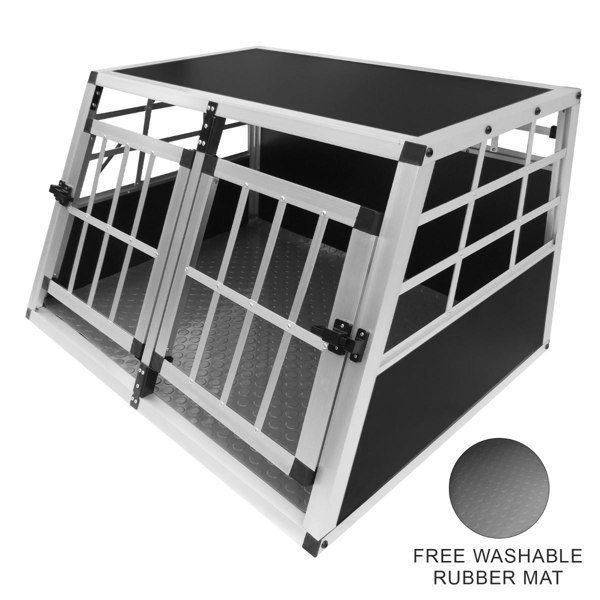 Monstershop Car Dog Pet Crate - Small Double Doors