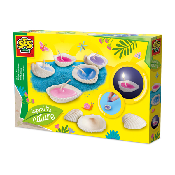 SES Creative Shell candles - Inspired by nature