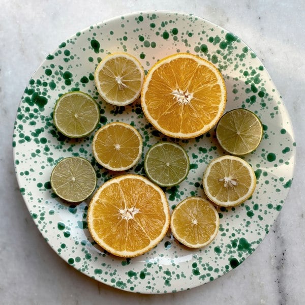 Hot Pottery Shallow Serving Bowl Pistachio