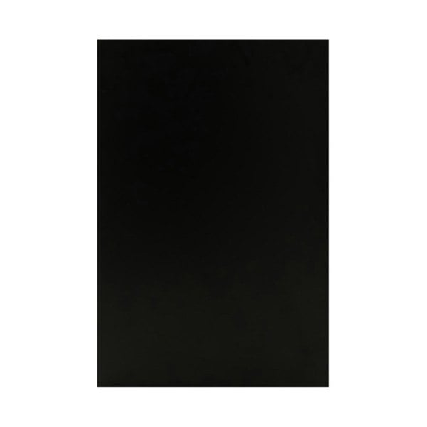 Sleek black LED retail shop counter C900 with a smooth surface, ideal for showcasing products in modern retail environments