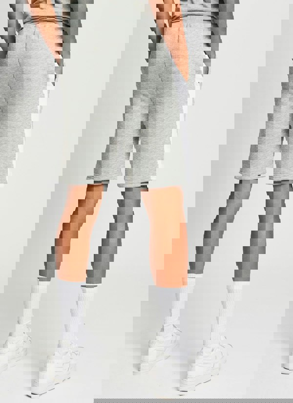 Beat Boyz Club Orbit Shorts - Grey Marl/White