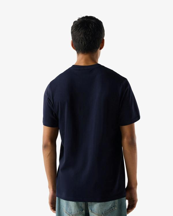 Hunter Red Label Essentials Mens Logo T-Shirt - Night Sky | CHO | Designer Mens Short Sleeve T-Shirts