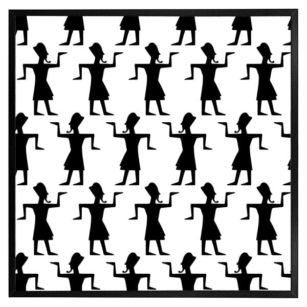 Benjamin Tate Design Egyptian tribal art (Picutre Frame)