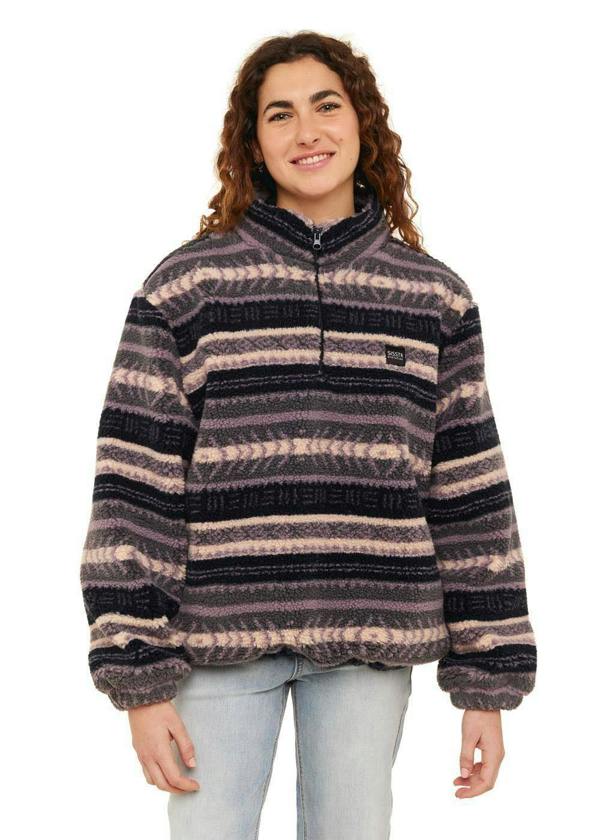 Sisstrevolution Smooth Sherpa Fleece - Grey Heather - S