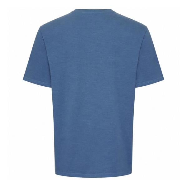 Threadbare Mens Amber Knitted Regular T-Shirt - Denim - 