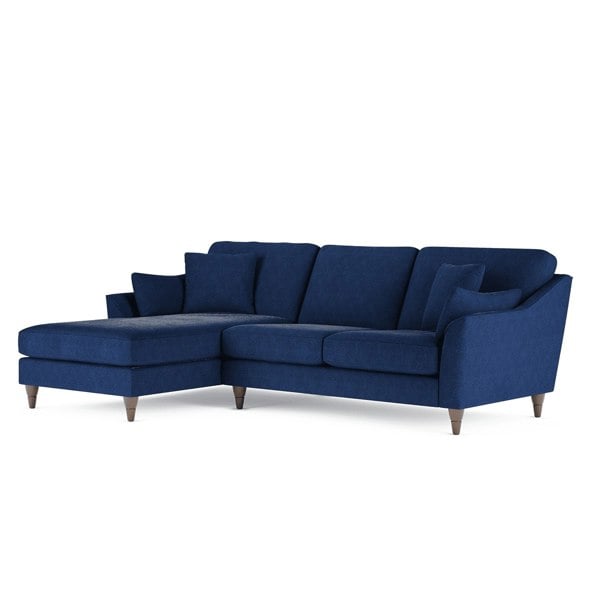 Furnishings For Less Hepburn Large L Shaped Fabric Corner Sofa