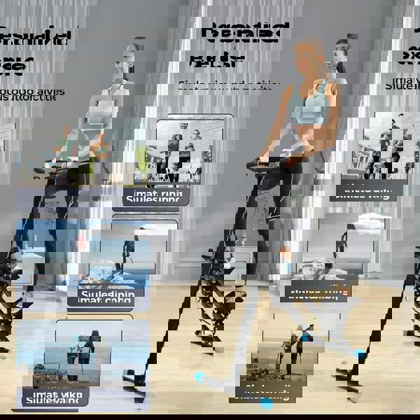 Centra Upgraded Vertical Stair Climber Foldable Stair Stepper Exercise Machine