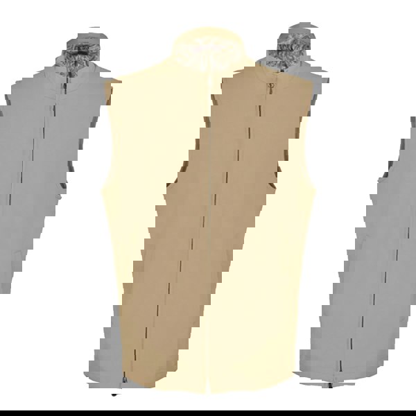 David WeJ Ashford Relaxed Gilet - Beige