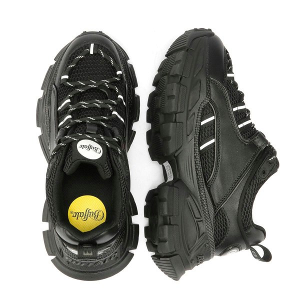 Buffalo Saturn Lace Women's Black Trainers
