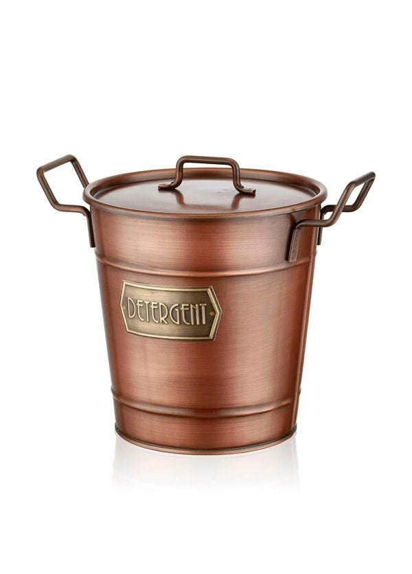 Rozi Copper Detergent Storage Bin