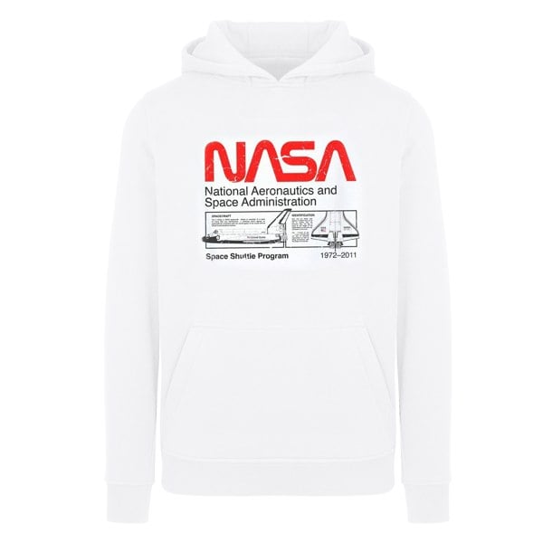 NASA Boys Space Shuttle Hoodie - White