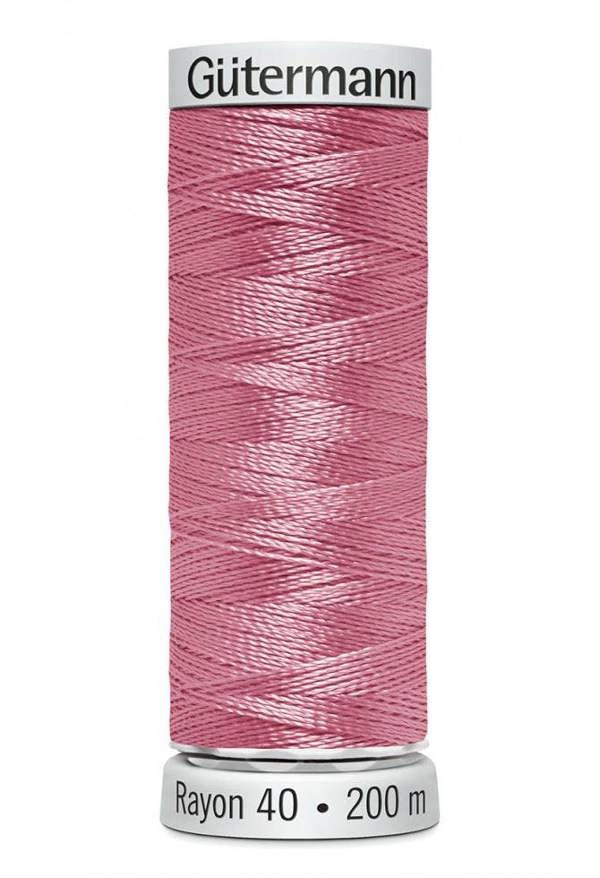 Gutermann No 40 Sulky Rayon Embroidery Thread 200m Rayon Thread Suitable For Embroidery